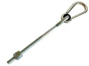 HÁČKOVÝ HÁK S KARABÍNOVÝM UCHYCENÍM 10MM