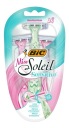 Holiaci strojček Bic Miss Soleil Sensitive 3 ks