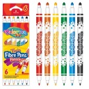 Colorino fixy, obojstranné popisovače, dve hrúbky, 6 kusov 13437PTR