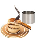 Kruhová forma na cukrovinky na jedno porcie dezertov, malý okraj, 5 cm - Patisse