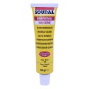 SOUDAL UNIVERZÁLNY SILIKÓNOVÝ TESNENIE Biely 60g