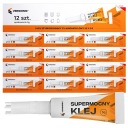 Univerzálne rýchloschnúce lepidlo, super rýchle, 12x3g, silné montážne lepidlo