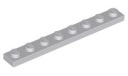 LEGO 3460 TANIER 1x8 svetlosivá NOVINKA (1g)