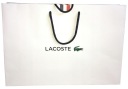 XXL DARČEKOVÁ TAŠKA LACOSTE VEĽKÁ, BIELA