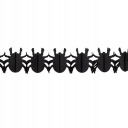 BLACK SPIDERS GARLAND 4M HALLOWEENSKÉ DEKORÁCIE74561