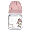 CANPOL Široká antikoliková fľaša 120 ml EasyStart