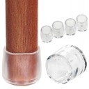 SILIKÓNOVÉ NÁHRY NA NOHY STOLIČKY 22MM 4KS
