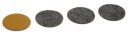 KRUHÁ NÁBYTOK KRÚŽKA 60 mm PLSTENÁ PODLOŽKA 4x