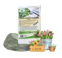Biela agrotextília Jarná záhradnícka 1,6 m x 10 m Silná 16 m2 Chráni rastliny