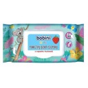 BOBINI KIDS Vlhčený toaletný papier s vôňou jahôd 50 ks.