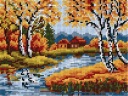 Plátno 18x24 Ariadna 5007 na krížikový steh - S POTLAČOU