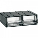 Modulárny organizér s 2 zásuvkami - 192 x 148 x 63 mm