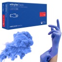 Rukavice NITRILOVÉ rukavice MERCATOR NITRYLEX BASIC modré veľkosť L 100 ks