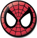 Špendlík na oblečenie Marvel Spider-Man Eye Značkové špendlíky 2,5 cm pre deti