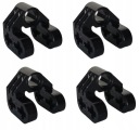 LEGO Technic Connector 92907 čierny - 4 ks