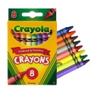 CRAYOLA CRAYONS voskovky 8 farieb