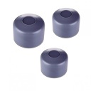 Krytka na pripevnenie plotového stĺpika 1 1/4 (42,4 mm) - 10 kusov Grafit