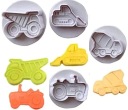 REZAČKY COOKIE TRAKTOR RÝPADLO DOZÉR STAVEBNÉ VOZIDLÁ