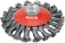 YATO KOTÚČOVÁ KEFA ZÁVIT 100MM SPLAT WIRE.