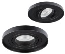 Kanlux LED stropné svietidlo pohyblivé Tiny 10W GU10 hliníkové čierne