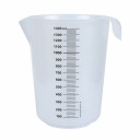 DRŽIAK polypropylénová odmerka so stupnicou 1400 ml a rukoväťou