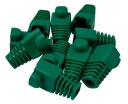 KRYT GUMOVÝ KRYT NA ZÁSTRČKU RJ45 10 ks ZELENÁ