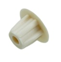 100x Krémová nábytková zátka pre 5mm otvor