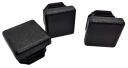 Profilová krytka 25x25 BLACK strešný stĺpik