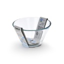 Malá sklenená miska na šalát Trend Glass DAGA ⌀ 13cm