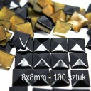 Pyramídy Thermojet Jets Black 8mm 100ks