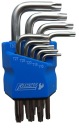 Sada kľúčov Torx T10-T50 Typ L 9ks CrV FR1813