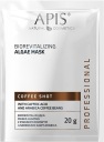 APIS COFFEE SHOT Biorevitalizačná maska ​​na riasy s kyselinou kávovou 20g