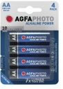 AgfaPhoto AA alkalická batéria (R6) 4 ks