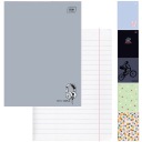 A4 NOTEBOOK 32 LINEKOVANÝCH STRÁN INTERDRUK MIX LINE