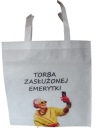 Nákupná taška s potlačou pre dôchodcu Darček pre dôchodcu