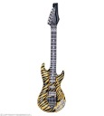 ORANŽOVÁ NAFUKOVANÁ ROCK ELEKTRICKÁ GITARA