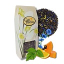 LAZY DAY čierny listový čaj s papája, pomaranč, 70g narcis