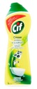 Čistiace mlieko s mikrokryštálmi Lemon Cream Yellow Cif 300 g