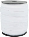 PLETENÁ GUMA 1,5 cm ploché oblečenie elastické BIELE 15 mm - 5 MB