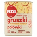 HRUŠKY V SIROPE polovice hrušiek v sirupe 820g