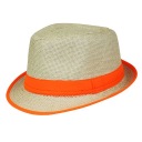 LETNÁ PLÁŽOVÁ PÁRTY PANAMA ČELO TRILBY FEDORA