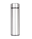Termoska smart LED termohrnček na fľašu, 500ml, strieborná