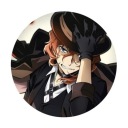 Vzor špendlíkov Bungou Stray Dogs Chuuya2