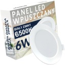 SVIETKO STROPNÝCH SVIETIDIEL LED PANEL ZÁPUSTNÝ STROPNÝ POD STROP KRUHÝ OKRUH STUDENÝ