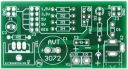 Napájací zdroj Breadboard, AVT3072 PCB