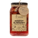 Slivkový kompót s korením LOW-SLADKÉ 900 ml Pan Sadownik