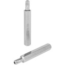 C3327 torx bit T40 s otvorom 75x10 mm oceľ S2 2 ks