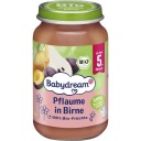 BABYDREAM BIO DEZERT OVOCNÁ MOUSE SLIVKA A HRUŠKA 5m 190g
