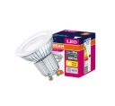 LED ŽIAROVKA Sklo GU10 6,9W = 49W 3000K Teplá farba 620lm OSRAM 120°