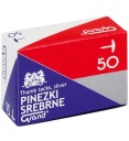 Kovové ihlice, strieborné ihlice Grand, 50 ks